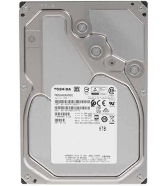 Жесткий диск Toshiba HDD SATA3 6Tb 3.5' Server 7200 256Mb (analog MG06ACA600E)