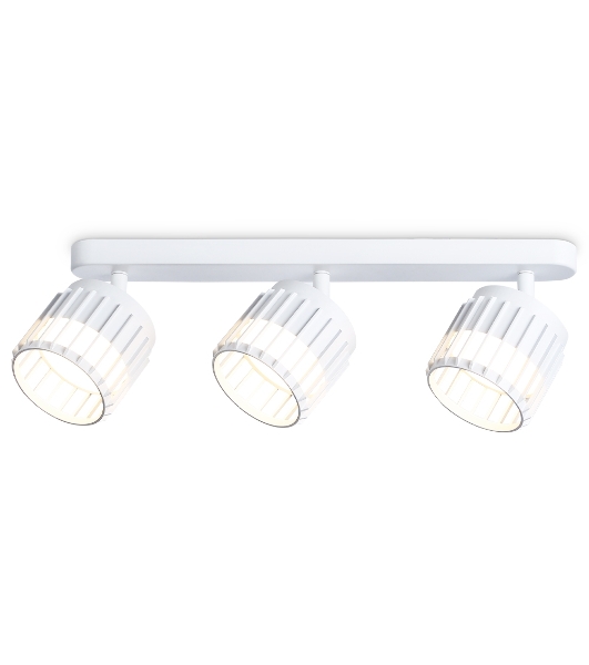 Светильник Ambrella light TN71166/3 WH белый GX53/3 400*100*125