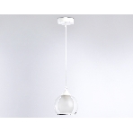 Светильник Ambrella light TR3538 WH/CL/FR белый/прозрачный/белый матовый E27 max 40W D130*800, фото 1