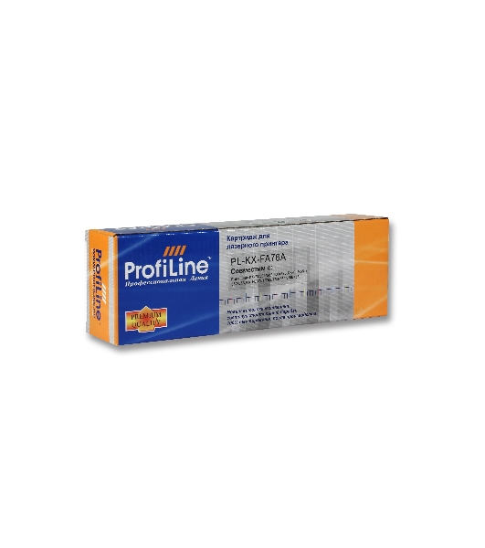 Картридж Тонер-туба ProfiLine PL-KX-FA76A для принтеров Panasonic KX-FL501/502/503/523, KX-FLM551/552/553, KX-FLB751/752/753/755/756/758 2000 копий