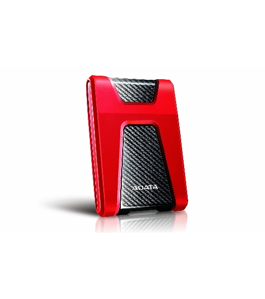 Внешний HDD 2.5' ADATA HD650, 2TB, USB 3.2 Gen 1 Type-A, 5400 rpm, красный