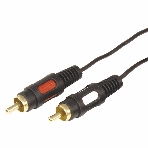 Шнур Rexant Стерео 3,5 мм - 2 RCA длина 1,5 метра (GOLD), фото3