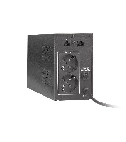 Источник бесперебойного питания ExeGate Power Back BNB-850.LED.AVR.EURO.RJ 850VA/480W, LED, AVR,2 евророзетки, RJ45/11, черный