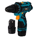 Дрель-шуруповерт Bort BAB-12x2Li-FD, 12 В, 1,5 Ач, 36 Нм, щеточный, фото 1