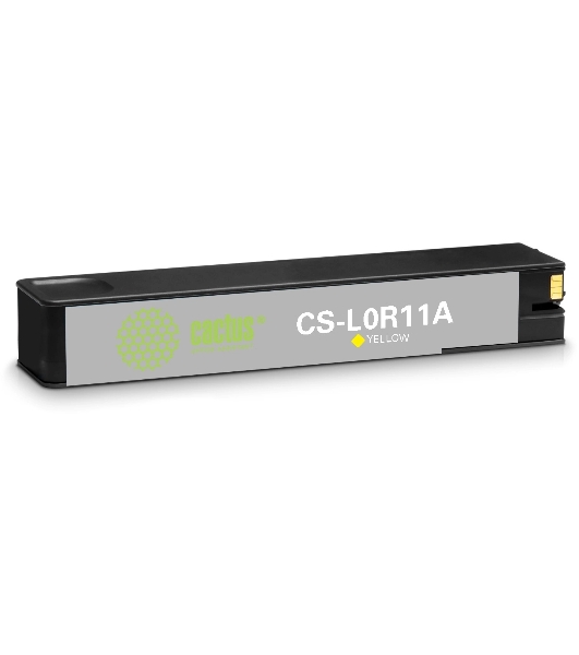 Картридж струйный Cactus CS-L0R11A (981X) желтый пигментный (150 мл) для HP PageWide 556dn Enterprise/586dn