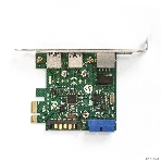 Контроллер ExeGate EX290278RUS EXE-362 PCI-E 2.0, 2*USB 3.0 ext + 1*USB 3.0 int + LAN UTP 1000Mbps, разъем доп.питания (OEM), фото7