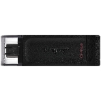 Флешка USB Kingston DataTraveler DT70 (DT70/64Gb), 64Gb, USB Type-C 3.2, R/W 70/45, черный, фото 1