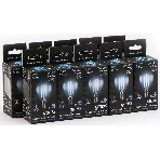 Лампа светодиодная Filament Шар E14 7Вт 4100К Gauss 105801207, фото4