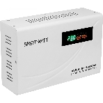 Настенный стабилизатор напряжения SMARTWATT AVR SLIM 500RW (100W - 260W, 500VA, 0.5 кВт, 50 Гц, розеток — 1, LED-диспле, фото9