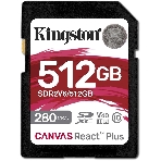 Флеш карта SDXC Kingston SDR2V6/512Gb Canvas React Plus w/o adapter 512Gb, фото4