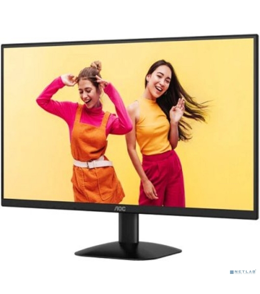 Монитор 27' AOC 27B35HM VA 1920x1080, 100 Гц, 4 мс (1 мс MPRT), 16:9, 250 кд/м², VGA, HDMI 1.4, HDR10, Adaptive-Sync, черный