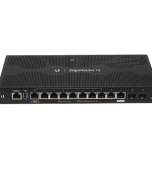 Маршрутизатор Ubiquiti ER-12-EU черный