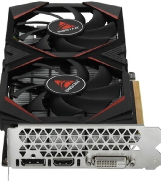 Видеокарта Biostar PCI-E VN1666SF69 NVIDIA GeForce GTX 1660SUPER 6Gb 192bit GDDR6 1530/8000 DVIx1 HDMIx1 DPx1 HDCP Ret