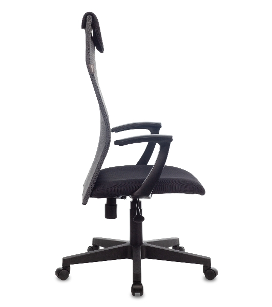 Кресло Бюрократ KB-8/DG/TW-12 TW-04 TW-12 серый, сетка