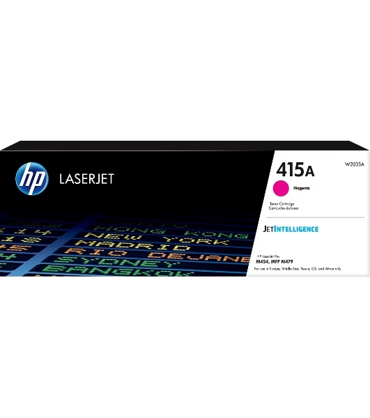 Картридж лазерный HP 415A W2033A пурпурный для HP HP LJ M454/MFP M479 (2100 стр.)
