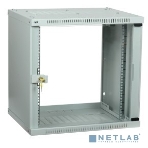 Шкаф LINEA WE 9U 600x600 мм дверь стекло серый ITK, фото3