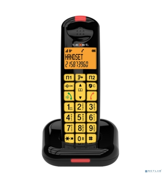 Радиотелефон TEXET TX-D7855A черный
