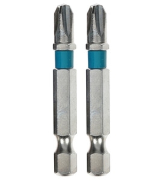 Бита Gross PH2х50мм, сталь S2, шестигр., 2 шт.