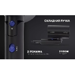 Фен Polaris PHD-2120 TI черный/фиолетовый, 2400 Вт, компактный, ионизация, фото9