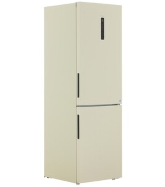 Холодильник Haier C2F636CCRGU1 бежевый, двухкамерный, 256/108л, морозилка снизу, No Frost