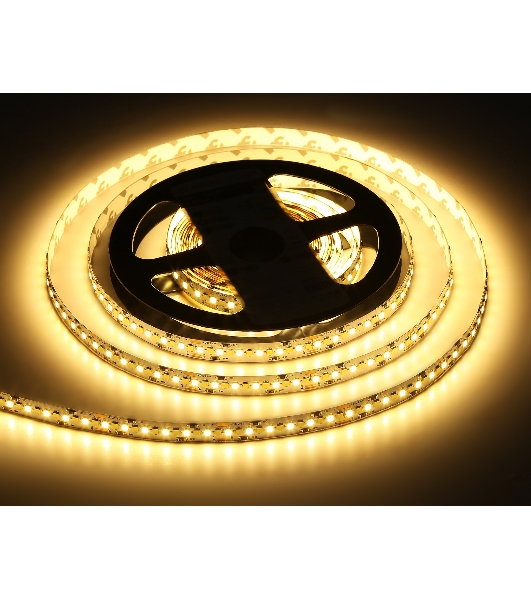 Светодиодная лента Ambrella light GS4151 2835 240Led/ 18W m/ 24V IP20 CCT 3000-6500K/5000*10*1.2mm (3 конт.)