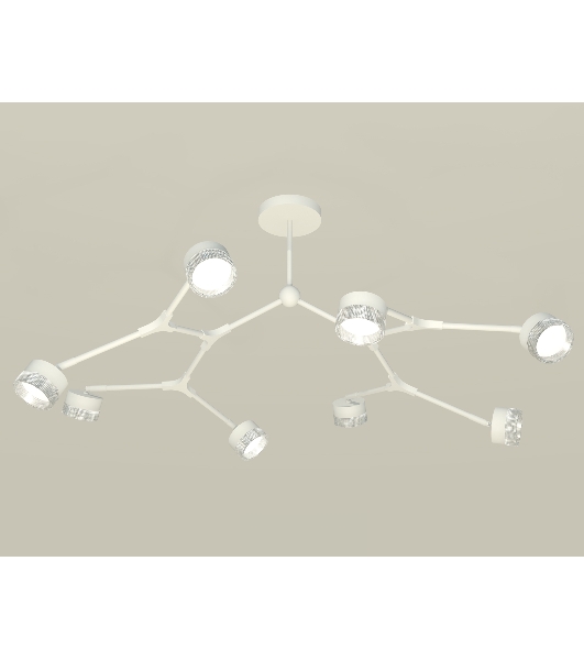 Светильник Ambrella light XB9059201/8 SWH/CL белый песок/прозрачный GX53 (C9059, N8480)