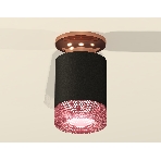 Светильник Ambrella Light XS6302182 SBK/PPG/PI черный песок/золото розовое полированное/розовый MR16 GU5.3, фото3