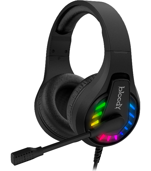 Гарнитура Bloody G230 чёрный, проводная, подсветка