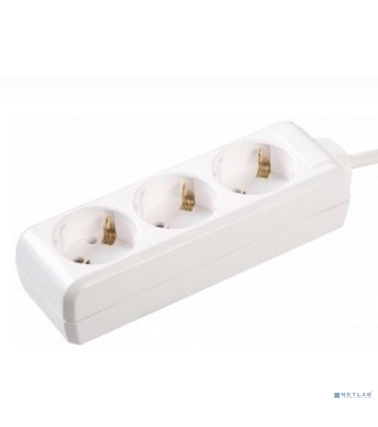 Удлинитель IEK WYP10-16-03-01-Z-17 У03 3 места 2 Р + P Е/1,5 метра 3х1 мм2 16А/250В IEK