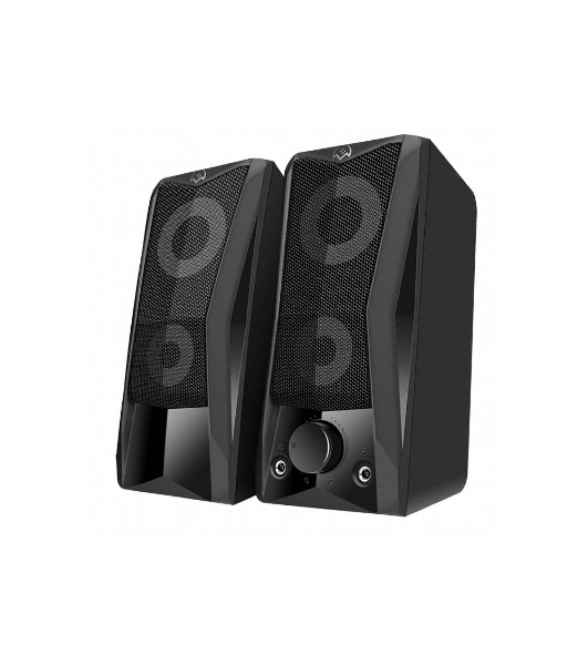 Акустическая система SVEN 445, черный, USB, 2.0,2x3 Вт(RMS), подсветка