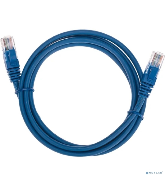 Патч-корд U/UTP Rexant cat.5e, RJ45-RJ45, 26AWG, ZH нг(А)-HF, синий, 1,5 м