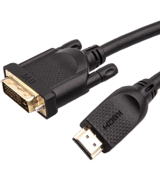 Кабель HDMI AM/DVI(24+1)M, 1.8м, CU, 1080P@60Hz, 2F, VCOM CG484GD-1.8M