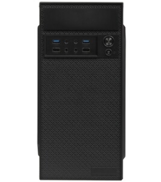Компьютерный корпус Minitower ExeGate BAA-109U2-UNS400 (mATX, БП UNS400 с вент. 12см, 2*USB+2*USB 3.0, аудио, черный)