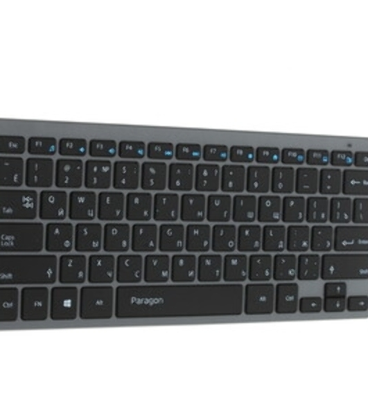 Комплект клавиатура+мышь Qumo Paragon K15/M21 беспроводной, USB, 1600 DPI, черный