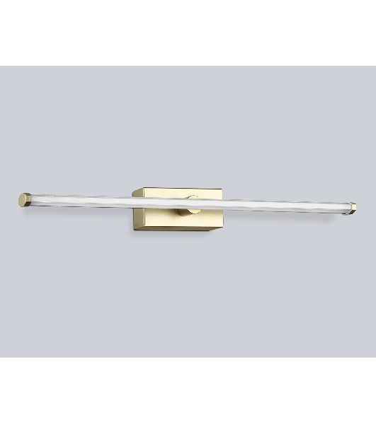 Настенный светодиодный светильник Ambrella light FL6114 GD золото 9W 3000K-6400K 410*45*80