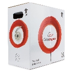 Кабель Cablexpert, UTP5e, 4 пары, 7x0.18 мм, медь, многож., 305 м, Fluke Test, серый, фото2