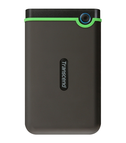 Внешний HDD 2.5' Transcend StoreJet 25M3, 1TB, USB 3.2 Gen 1 Type-A, 5400 rpm, серый
