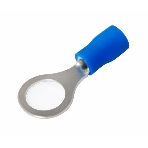 Наконечник кольцевой изолированный Rexant ø 8.4 мм 1.5-2.5 мм² (НКи 2.5-8/НКи2-8) синий, фото 1