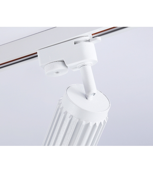 Трековый однофазный светильник Ambrella light GL5157 WH белый GU10 D60*120