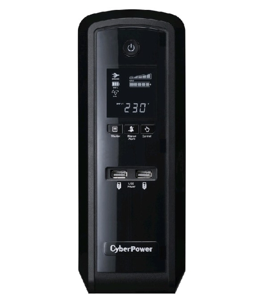 Источник бесперебойного питания CyberPower CP900EPFCLCD 900 ВА/540 Вт/6 х CEE 7 (евророзетка)