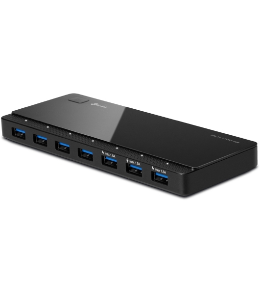 Сетевое оборудование TP-Link UH700 7 ports USB 3.0 Hub,Desktop, a 12V/2.5A Power Adapter included