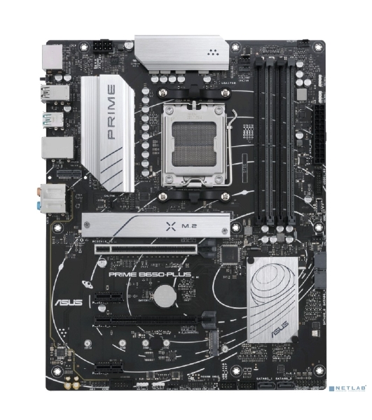 Материнская плата ASUS PRIME B650-PLUS-CSM, AM5, AMD B650, 4xDDR5, 4xSATA, 2xM.2, 1xPCIe 4.0 x16, 2xPCIe 4.0 x1, 1xDP, 1xHDMI, 1x2.5Gb LAN, 4xUSB-A 10Gbps, 2xUSB-A 5Gbps, 2xUSB-A 2.0, 5x3.5 мм, 7.1, ATX