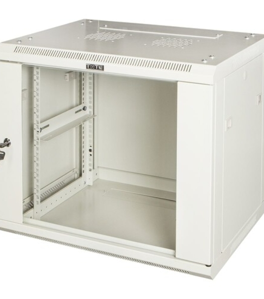 Шкаф настенный 2, 18U 600x450, стеклянная дверь