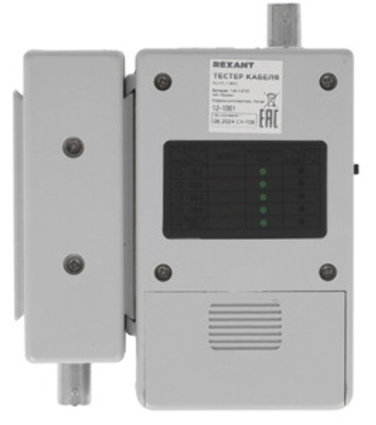 Тестер кабеля Rexant RJ-45 + BNC 5248