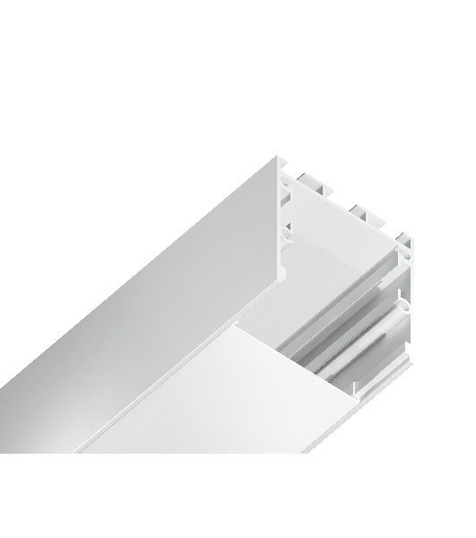 Алюминиевый профиль Ambrella light GP2550WH белый 2000*35*35