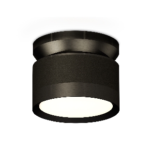 Светильник Ambrella Light XS8102050 SBK/PBK черный песок/черный полированный GX53 (N8902, C8102, N8113)