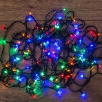 Гирлянда светодиодная универсальная 300 LED МУЛЬТИКОЛОР 15 метров с контроллером, фото 1