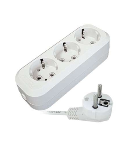 Удлинитель 3х10 м с заземл. 16А IP20 E-303 АБС-пл. ПВС 3х1 UNIVersal 9631980
