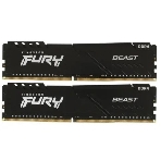 Оперативная память Kingston Fury Beast, DDR4, 64GB (2x32GB), 3600MHz, CL18, DIMM, с радиатором, черный, фото12