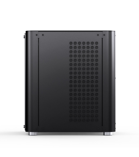 Корпус без блока питания Корпус JONSBO TK-1 Black 2.0 MATX без БП, mini-ITX, micro-ATX, черный